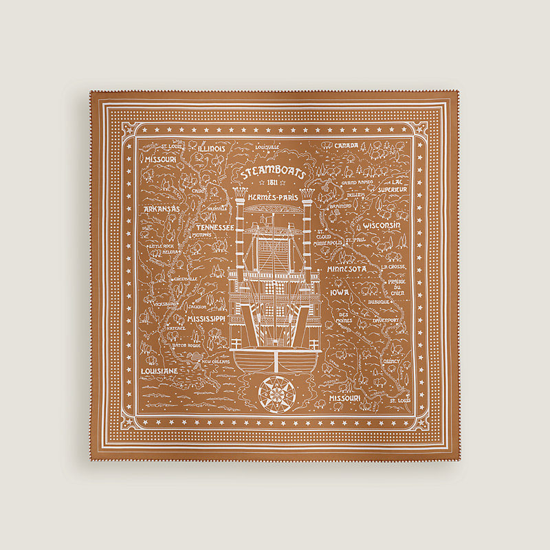Steamboats bandana 55 | Hermès USA